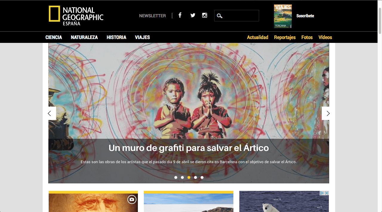 NATIONAL GEOGRAPHIC GREENPEACE