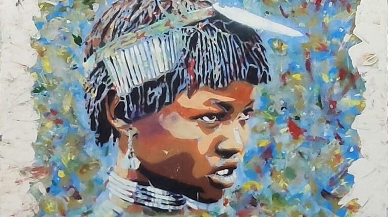 Akore Street Art. Barcelona. Afrocolor