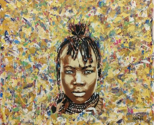 Akore Street Art. Barcelona. Afrocolor